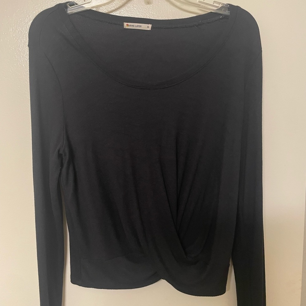 Marine Layer - Lexi Twist Front top- Medium